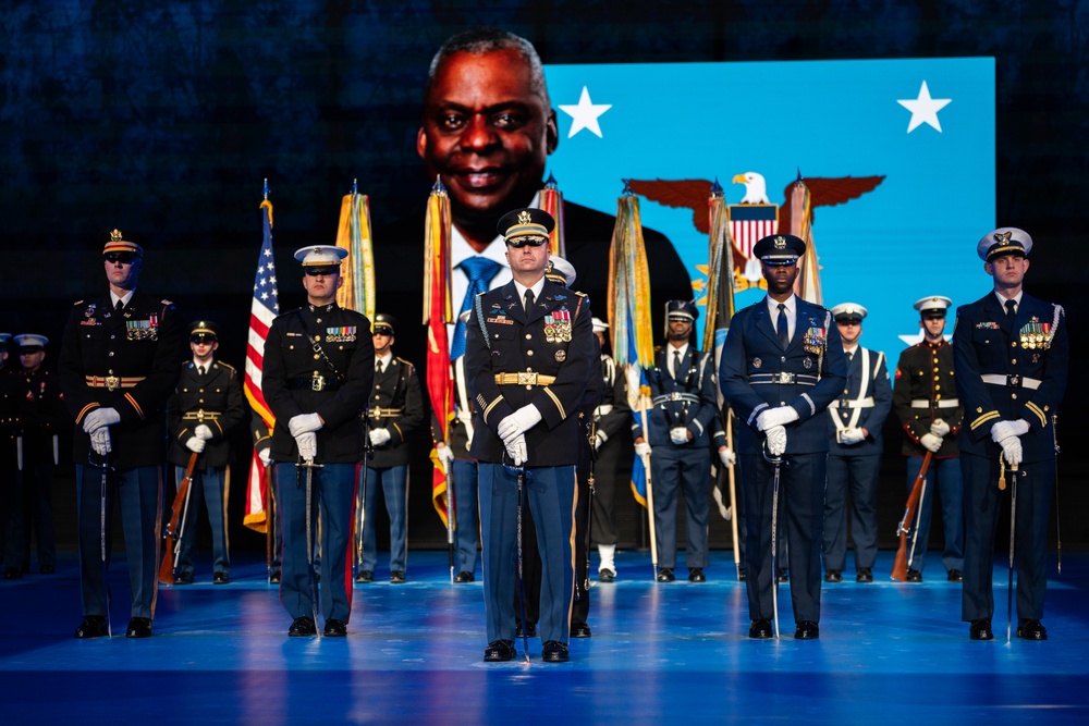 Armed Forces Farewell Tribute honoring 28th Secretary of Defense Lloyd J. Austin III, Jan. 17, 2025