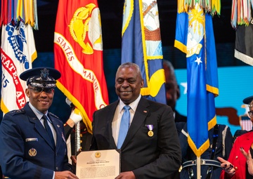 Armed Forces Farewell Tribute honoring 28th Secretary of Defense Lloyd J. Austin III, Jan. 17, 2025