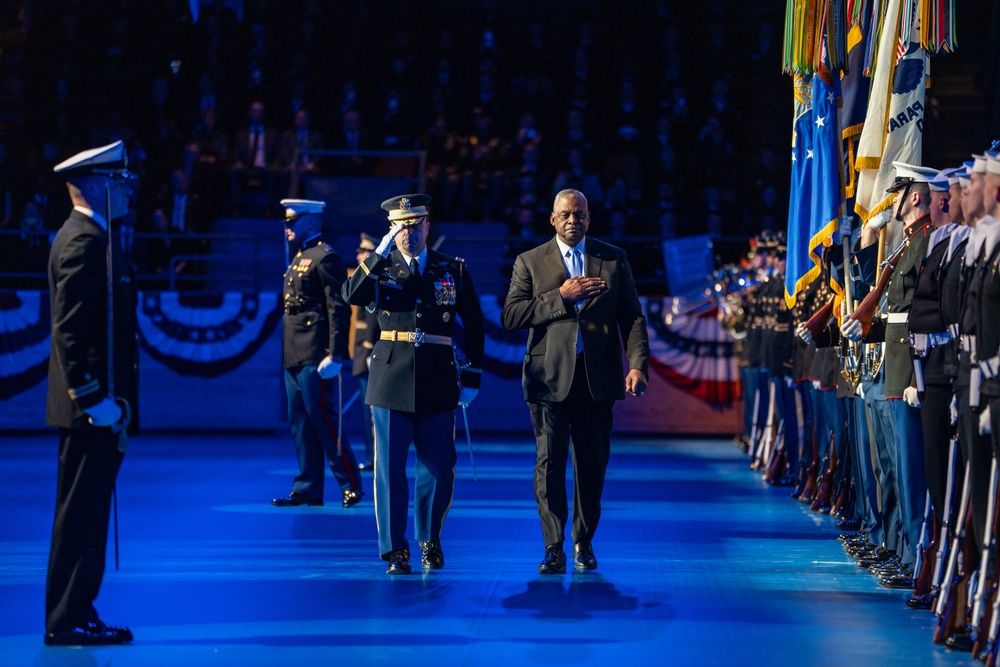 Armed Forces Farewell Tribute honoring 28th Secretary of Defense Lloyd J. Austin III, Jan. 17, 2025