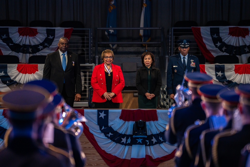 Armed Forces Farewell Tribute honoring 28th Secretary of Defense Lloyd J. Austin III, Jan. 17, 2025