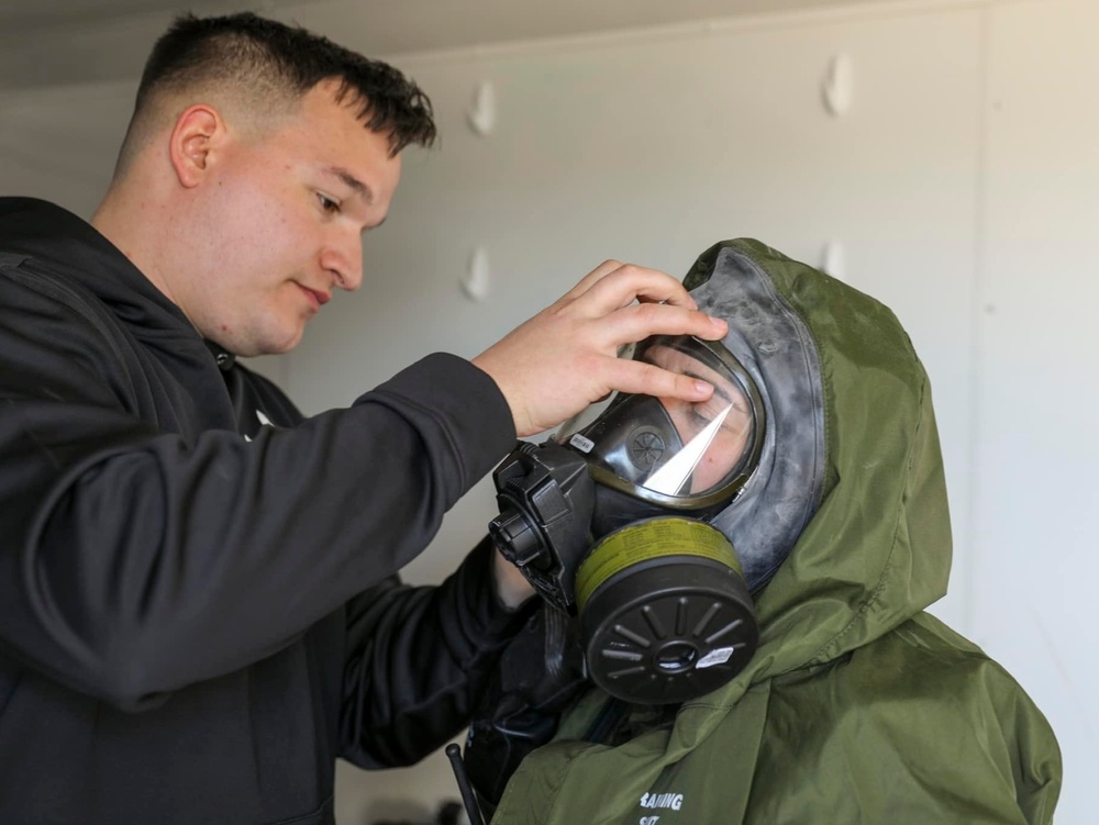 Civil Support Team Mask Inspection