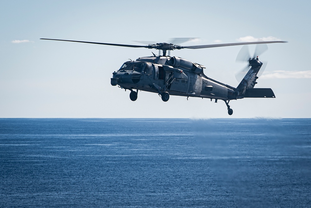 Nimitz Conducts Flight Operations