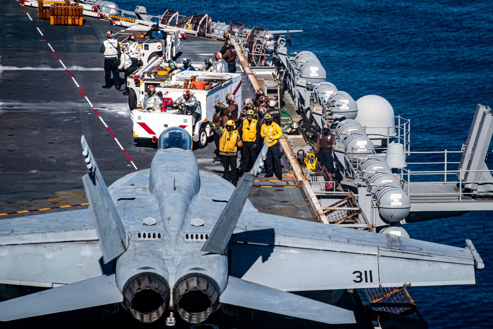 Nimitz Conducts Flight Operations