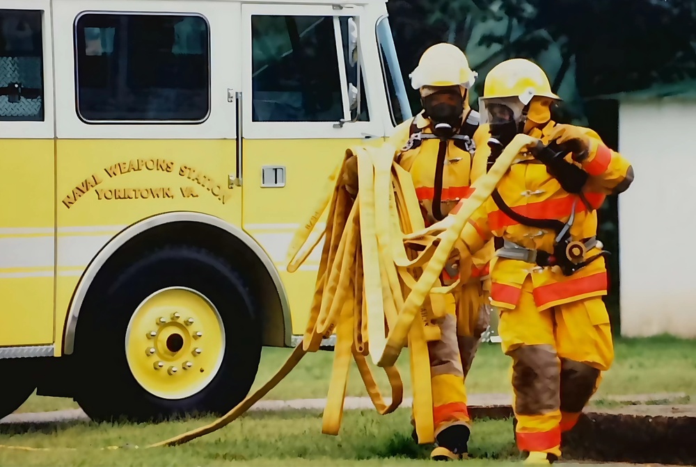 Naval Weapons Station Yorktown: 1998 Photo Archive - Fire Department