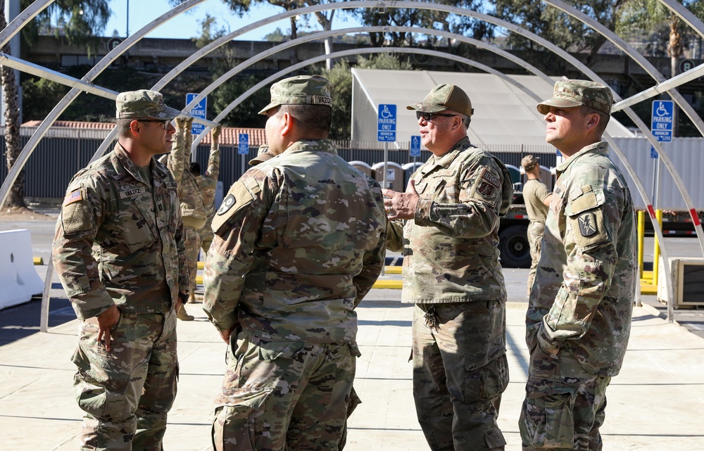 Mobile Barracks Built for Troops Responding to LA Wildfires