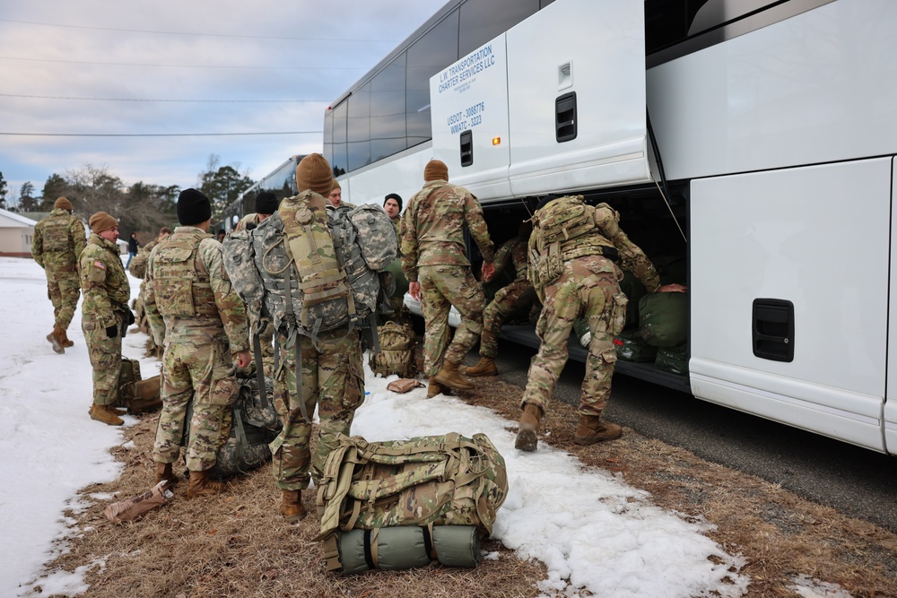 Virginia Army National Guardsmen Gear Up to Support 60th Presidential Inauguration