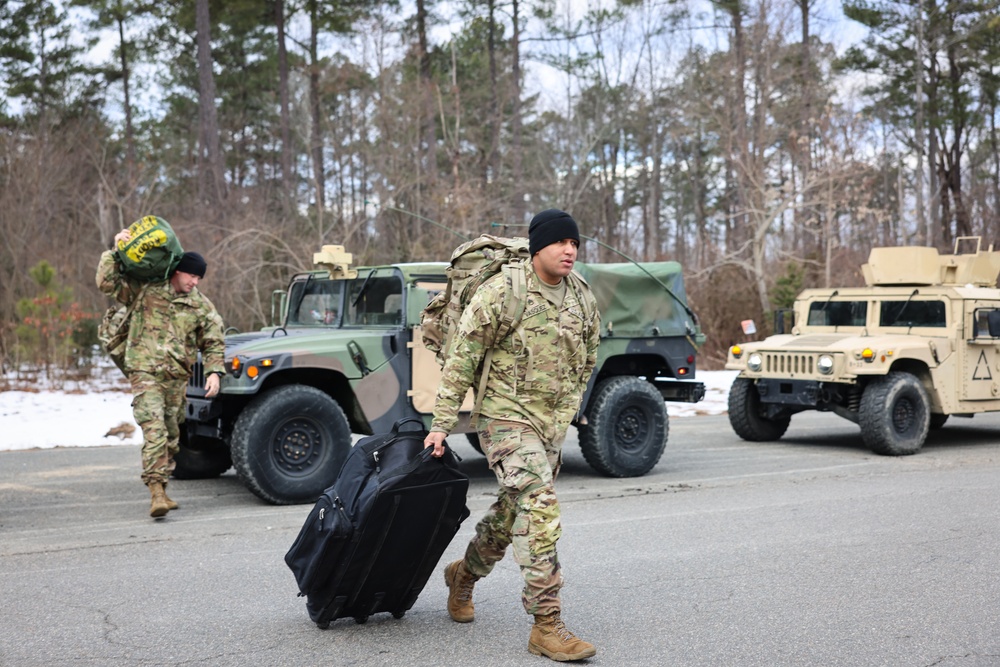 Virginia Army National Guard Soldiers Gear Up to Support 60th Presidential Inauguration