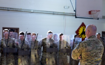 Wyoming National Guardsmen conduct Civil Disturbance Training in preparation for the 60th Presidential Inauguration