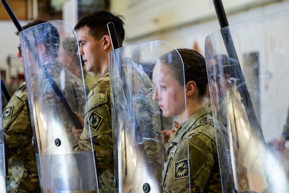 Wyoming National Guard conducts training to support the 60th Presidential Inauguration