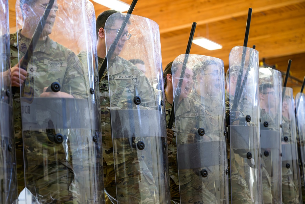 Wyoming National Guard conducts training to support the 60th Presidential Inauguration