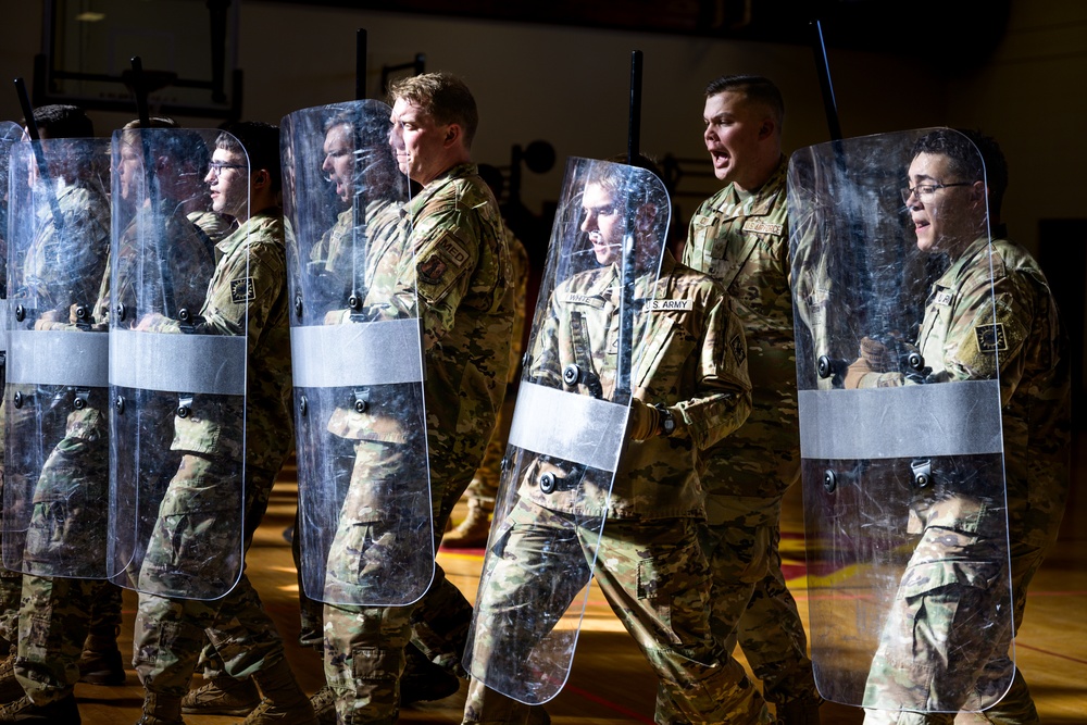 Wyoming National Guard conducts training to support the 60th Presidential Inauguration