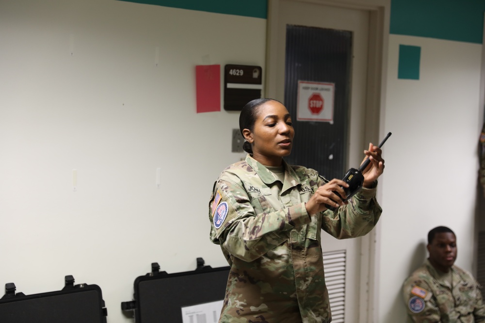 Virgin Islands National Guard Soldiers Receive Radio Etiquette Training Ahead of Supporting 60th Presidential Inauguration