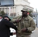 Pennsylvania Army National Guard Soldiers Speak with the Press
