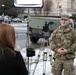 Pfc. Kalbach, Pennsylvania Army National Guard, Interviewed by Press Ahead of Supporting 60th Presidential Inauguration