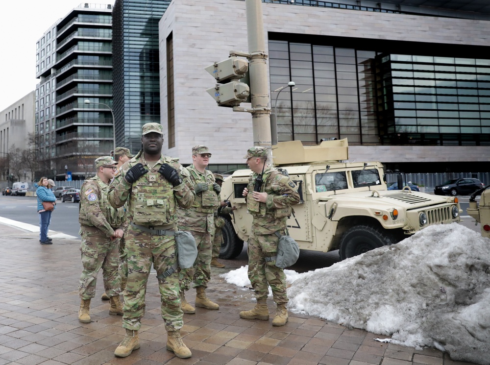 Pennsylvania National Guard Member Make Preparations for 60th Presidential Inauguration