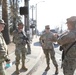 1st Battalion, 143th Field Artillery Regiment Soldiers guard Traffic Control Points with local law enforcement