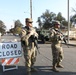 1st Battalion, 143rd Field Artillery Regiment Soldiers guard TCPs with local law enforcement