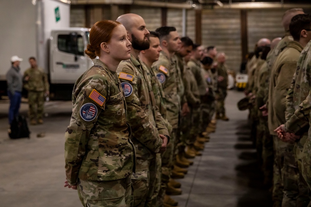 National Guardsmen Receive Deputized as Special Police to Assist with Public Safety Prior to 60th Presidential Inauguration