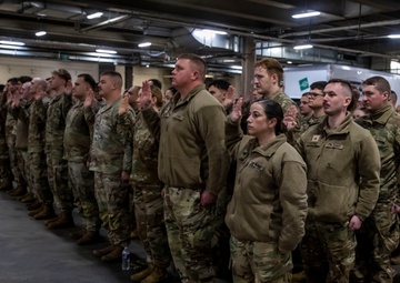 National Guardsmen Receive Deputized as Special Police to Assist with Public Safety Prior to 60th Presidential Inauguration
