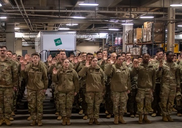 National Guardsmen Receive Deputized as Special Police to Assist with Public Safety Prior to 60th Presidential Inauguration