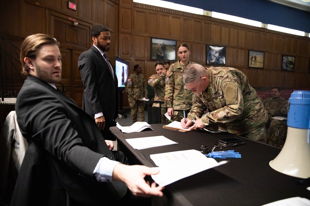 Soldiers Prepare to Assume Duties As Special Police in Support of Federal and Local Civilian Law Enforcement for the 60th Presidential Inagauration