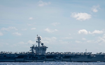 Carrier Strike Group 1 conducts a Maritime Cooperative Activity with the Philippines in the South China Sea