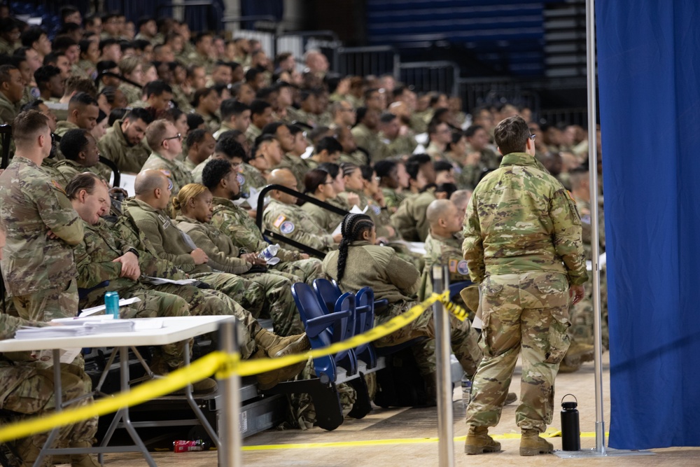 New York National Guardsmen Arrive for 60th Presidential Inauguration Support