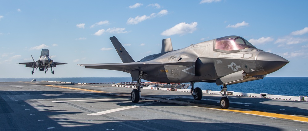 USS America (LHA 6) Conducts Flight Operations