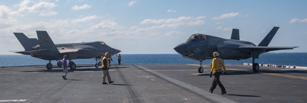 USS America (LHA 6) Conducts Flight Operations