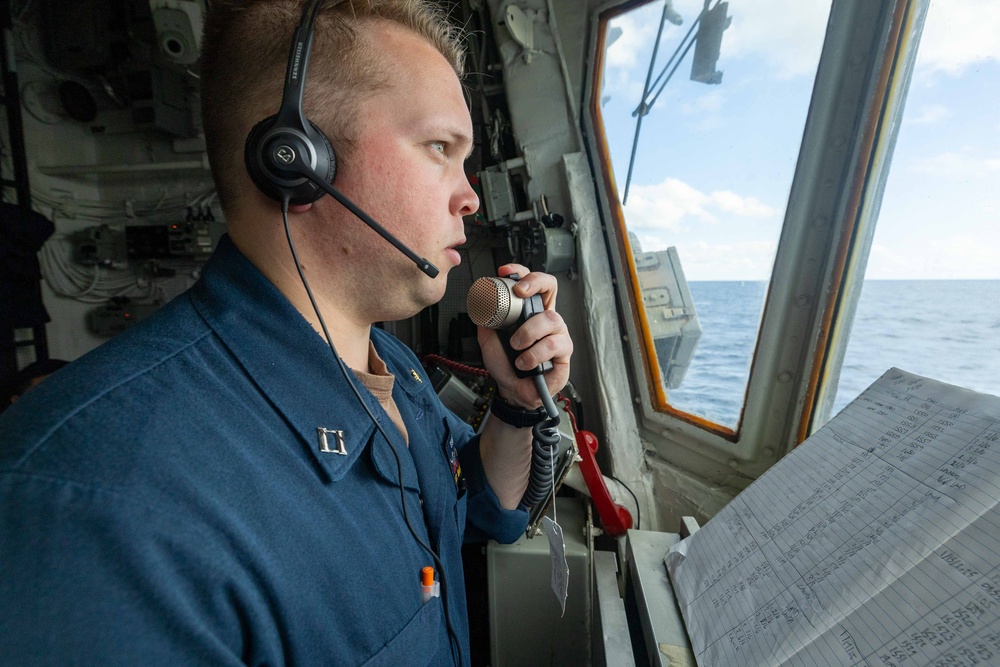 USS Preble (DDG 88) Flight Ops