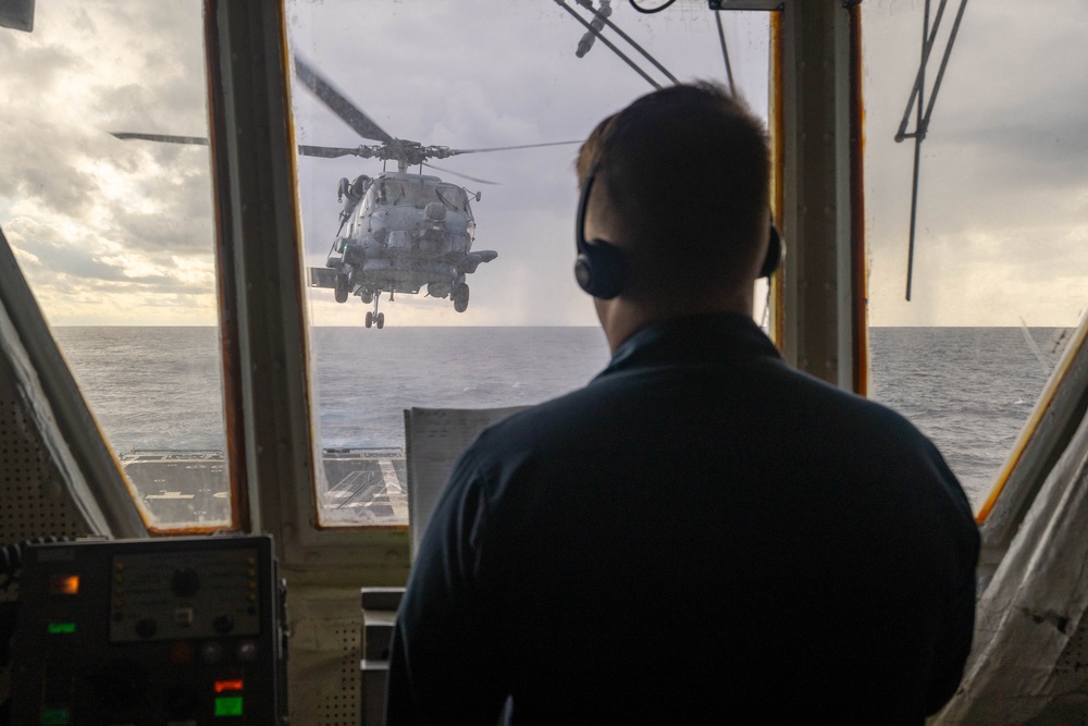 USS Preble (DDG 88) Flight Ops