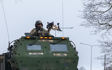 U.S. Armed Forces honor formation of Estonian Artillery Battalion