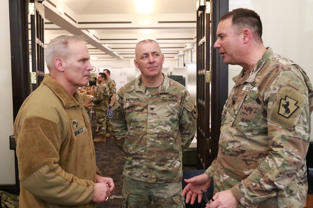 Maj. Gen. Ronald Win Burkett, II Visits Pennsylvania National Guard Soldiers Preparing to Support 60th Presidential Inauguration