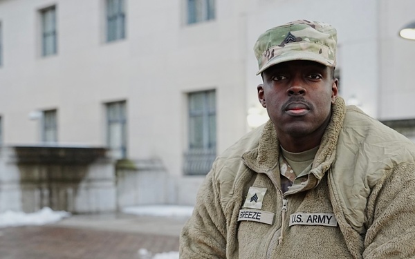 Pennsylvania National Guardsman Provides Support for 60th Presidential Inauguration