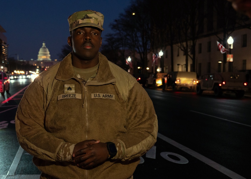 Pennsylvania National Guardsman Provides Support for 60th Presidential Inauguration