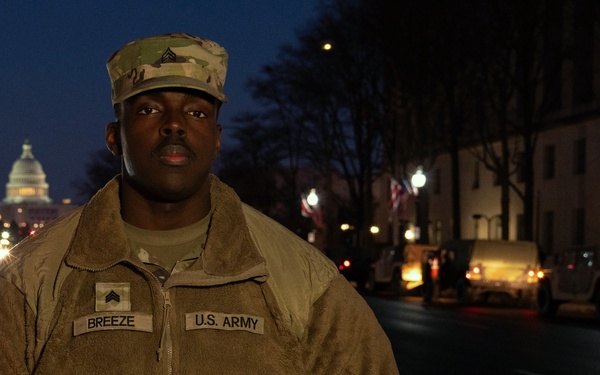 Pennsylvania National Guardsman Provides Support for 60th Presidential Inauguration