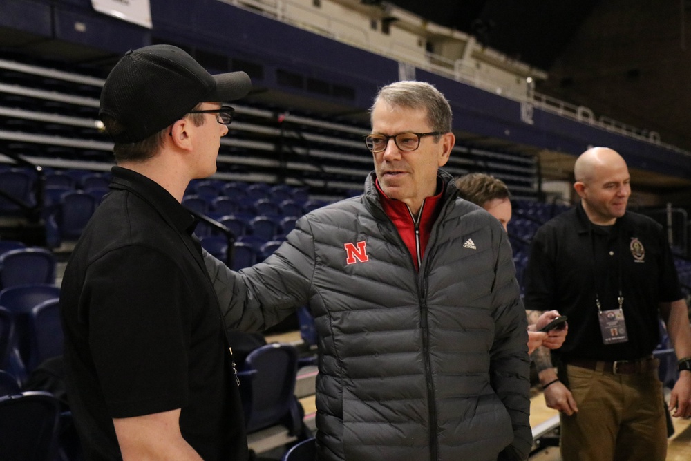 Nebraska Governor Jim Pillen Visits Nebraska National Guardsmen Supporting the Upcoming 60th Presidential Inauguration