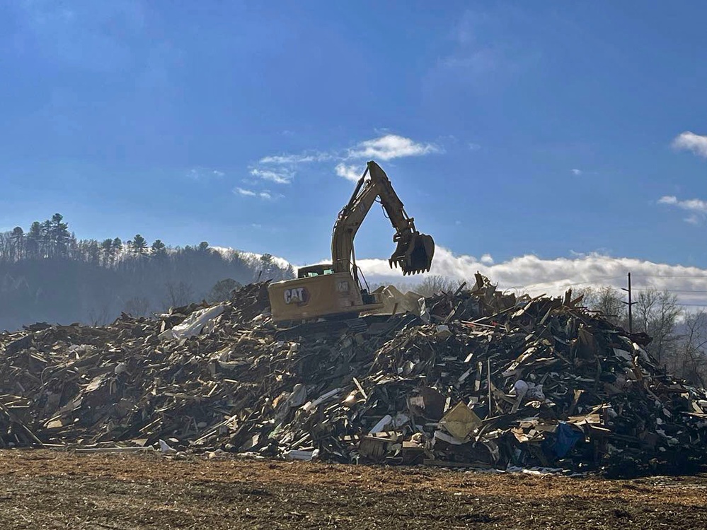 USACE debris removal mission going strong in North Carolina