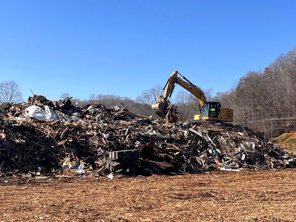 USACE debris removal mission going strong in North Carolina