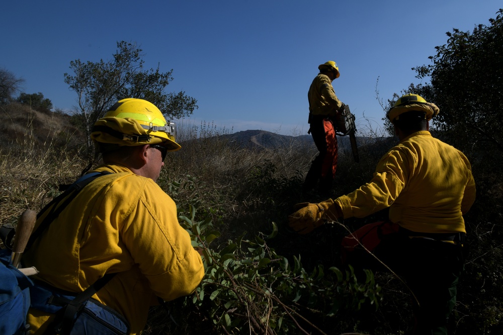 California Army National Guard Los Angeles wildfire response efforts