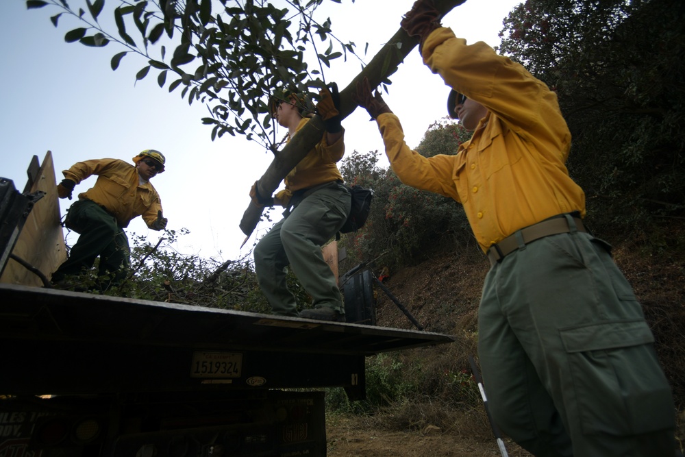 California Army National Guard assists with Los Angeles wildfire response efforts