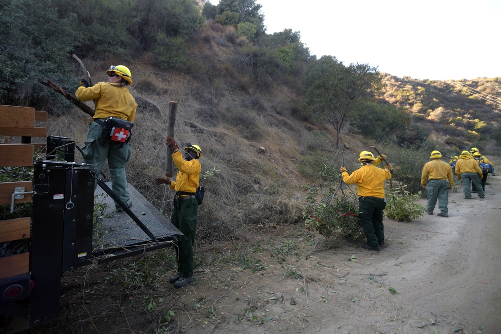 California Army National Guard assists with Los Angeles wildfire response efforts