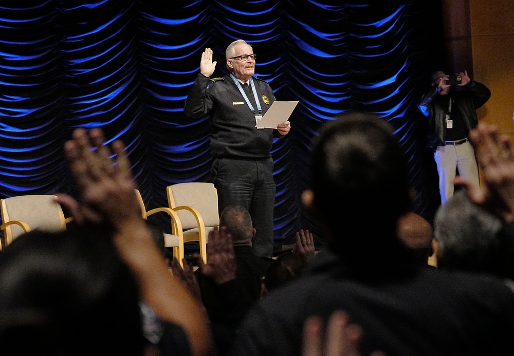 CBP officers and agents sworn-in for 60th Presidential Inuagural Event