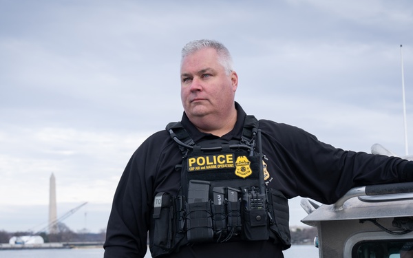 CBP Air and Marine Operations provides security in support of the 60th Presidential Inauguration