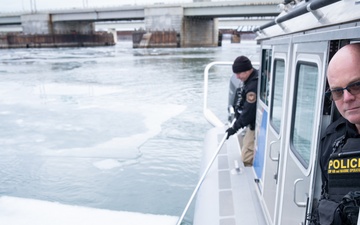 CBP Air and Marine Operations provides security in support of the 60th Presidential Inauguration