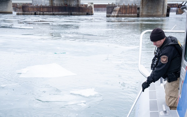 CBP Air and Marine Operations provides security in support of the 60th Presidential Inauguration