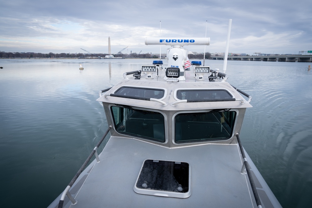 CBP Air and Marine Operations provides security in support of the 60th Presidential Inauguration