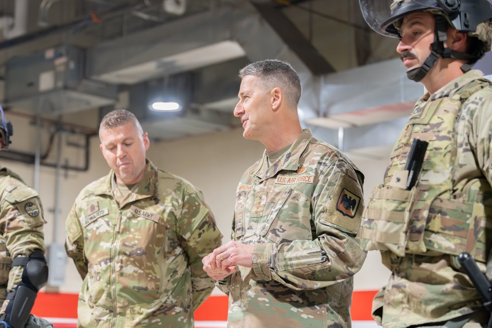 Chief of the National Guard Bureau Speaks to Idaho National Guard Soldiers Ahead of 60th Presidential Inauguration