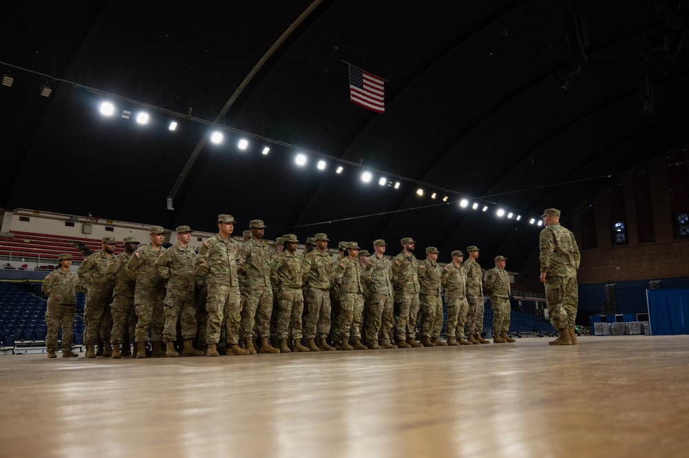 Massachusetts National Guard Soldiers Support 60th Presidential Inauguration