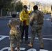 The 870th and 670th Military Police Company assist local law enforcement at Traffic Control Points